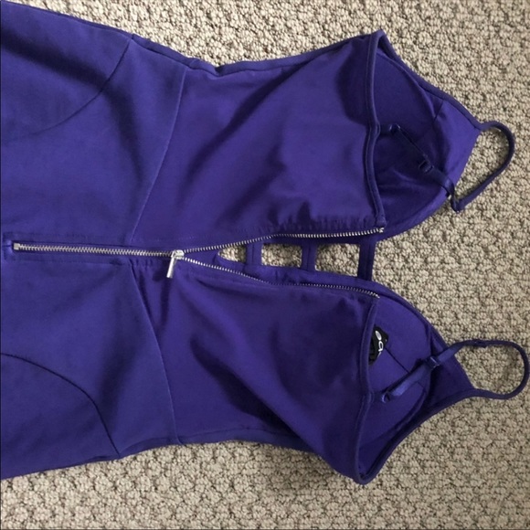 ❌SOLD❌Bebe Purple Bodycon Dress - Picture 6 of 6